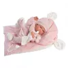 Llorens Nica 73860 kūdikio lėlė ant antklodės, 40 cm