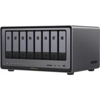 Ugreen NASync DXP8800Plus NAS Stalinis Intel® Core™ i5 i5-1235U 8 GB DDR5 0 TB UGOS Pro