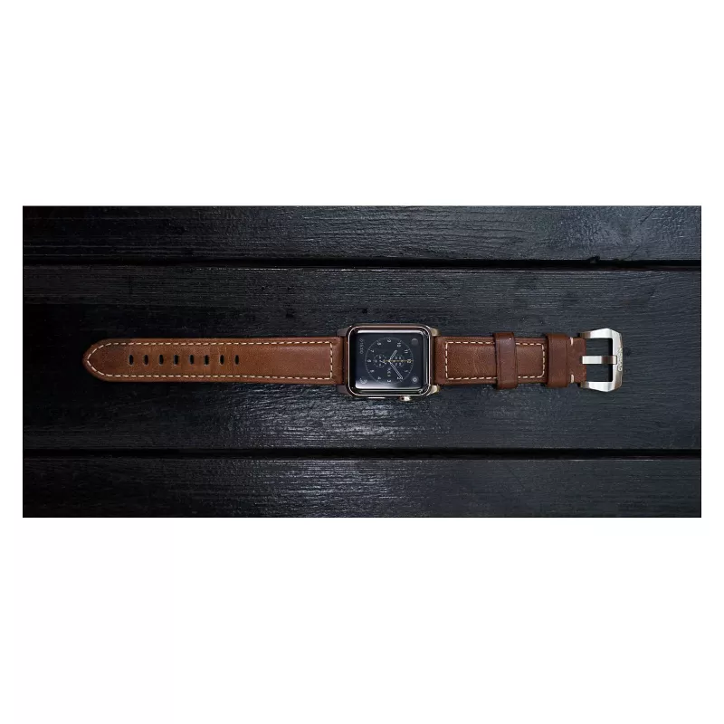 Nomad NM1A4RST00 - apyrankė - išmanusis laikrodis - ruda - Apple - Apple Watch Sport - Apple Watch - Apple Watch Edition - oda