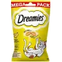 Kačių skanėstai Dreamies 180 g — mėsiško/pieniško sūrio skonio, baltymai 31%, riebalai 21%, suaugusioms katėms, pakelis