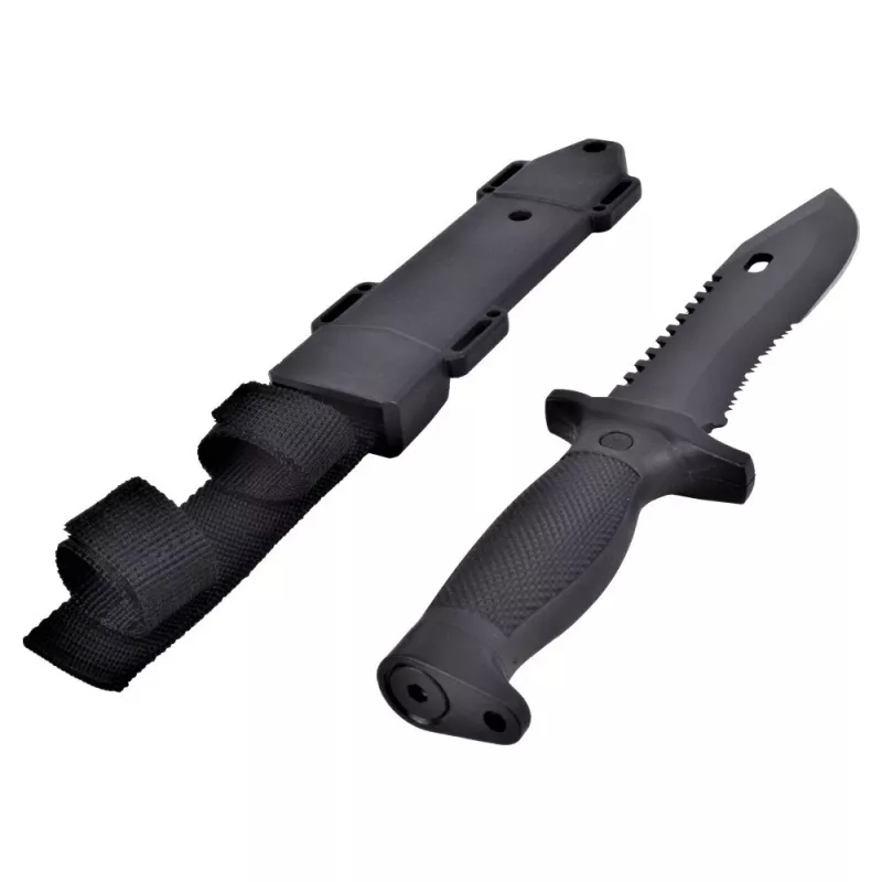 SCK 828-6 juodas taktinis peilis