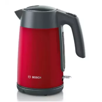 Elektrinis virdulys Bosch TWK7L464 — 1,7 l talpa, 2400 W, raudonas, plastikinis korpusas