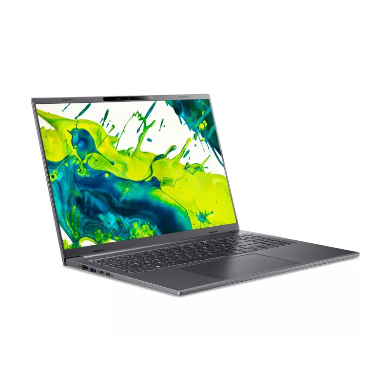 Acer Aspire 16 AI A16-11M - 180° vyrių dizainas - Snapdragon X X1-26-100 - Win 11 Home - Qualcomm Adreno - 16 GB RAM - 512 GB SSD NVMe, QLC - 40,6 cm (16 colių)