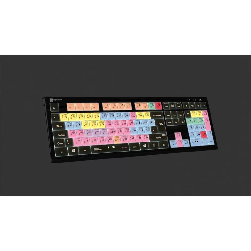 Logickeyboard Avid Pro Tools Astra 2 UK PC - klaviatūra