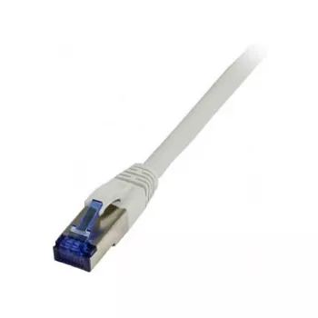 komutacinis kabelis RJ45 - CAT6A 500Mhz - 0,5m - pilkas - S-STP(S/FTP) - TPE/LSZH(Superflex) - AWG26 - Synergy