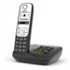Gigaset A690A - Analoginis/DECT telefonas - Belaidė rankinė - Garsiakalbio sistema - 100 įrašų - Juoda (S30852-H2830-B101)
