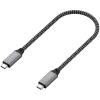 USB kabelis Satechi ST-U4C25M USB4 Gen 3x2 0,25 m juoda, pilka