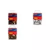 Smeigtukai HERLITZ 8770109 metaliniai smeigtukai su 9,5 mm spalvota plastiku dengta galvute
