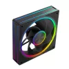 Korpuso ventiliatorius MODECOM VOLCANO LOOP 120 ARGB Reverse Fan Juoda 120 mm PWM 400–1400 RPM ARGB antraštė