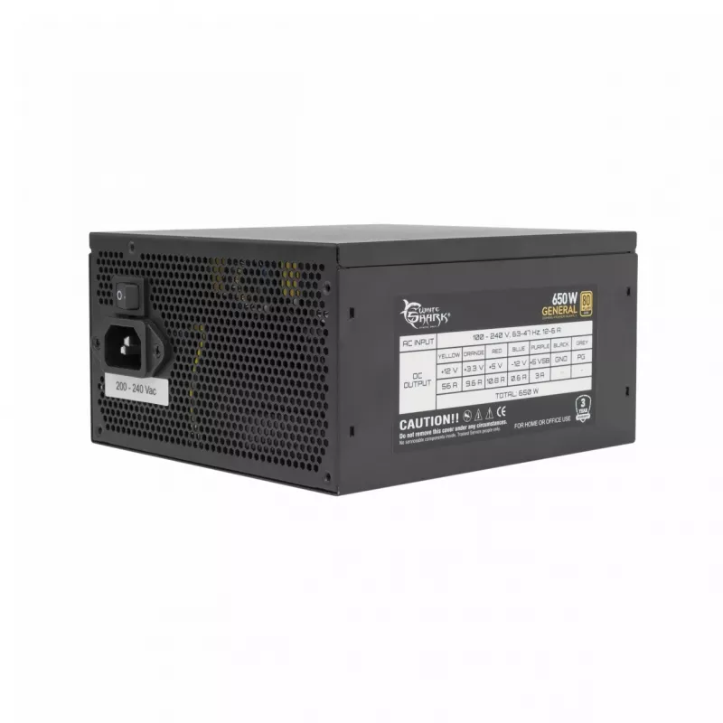 Maitinimo blokas White Shark GPSU-G650M 650W
