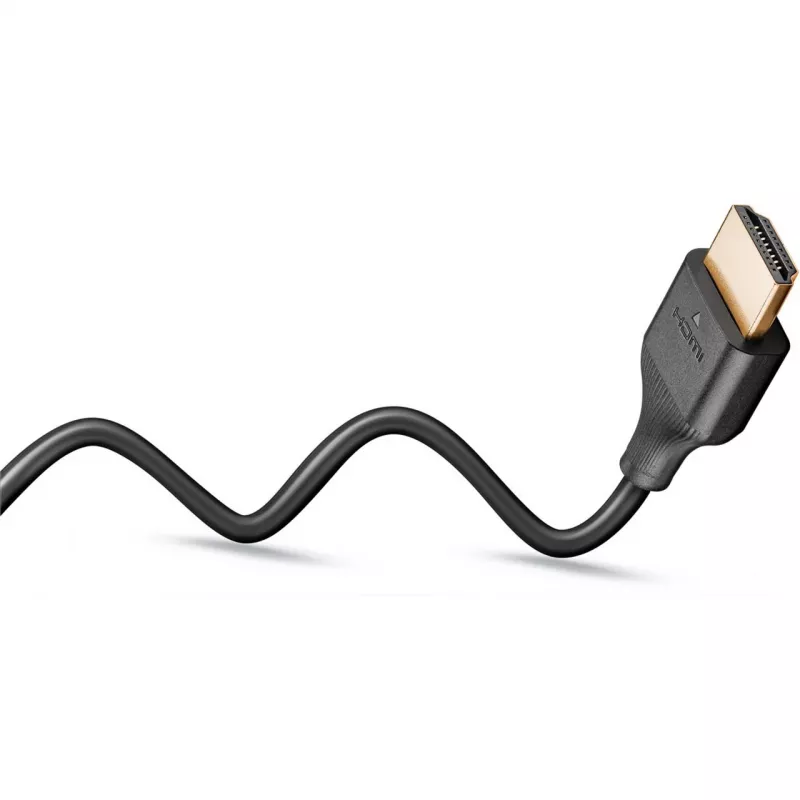 HDMI laidas Goobay 75297 0,5 m HDMI A tipo kištukas 48 Gbit/s juodas
