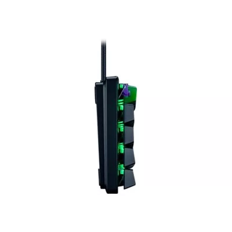 Razer Huntsman Mini 60% žaidimų klaviatūra su optomechaniniais violetiniais jungikliais, RGB LED apšvietimu, NORD išdėstymu, laidinė