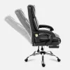 Ergonomiška biuro pasukama kėdė mark adler MA-BOSS 6.0, organinės odos sėdynė, reguliuojamas aukštis 47–55 cm, juosmens atrama, Dual pasvirimo mechanizmas