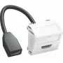OBO Bettermann daugialypės terpės laikiklis HDMI MTS-HD F RW1 m. Kabelis Kišt.-Kišt. 45x45mm (6104838)