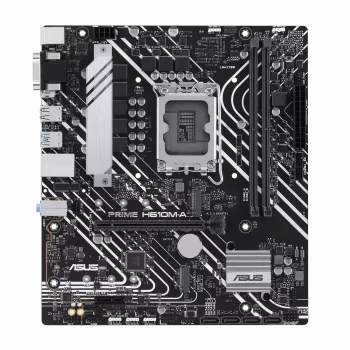 ASUS PRIME H610M-A R2.0 | Procesoriaus šeima Intel | Procesoriaus lizdas LGA1700 | Palaikomos standžiųjų diskų sąsajos M.2, SATA | SATA jungčių skaičius 4