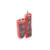 LANBERG tinklo kabelių testeris NT-0501 — RJ-11/RJ-12/RJ-45 palaikymas, maksimalus ilgis 250 m, įmontuota baterija, LED indikatoriai, juodas