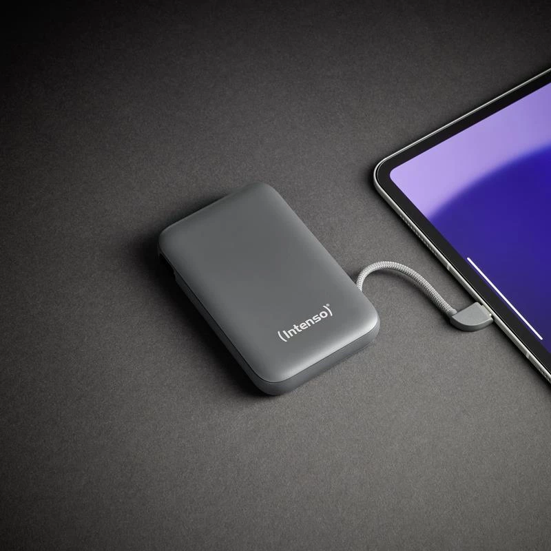 Išorinė baterija USB 10000MAH/PILKA S10000 7333034 Intenso