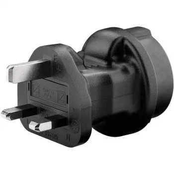 Maitinimo adapteris Goobay 95307 juodas UK