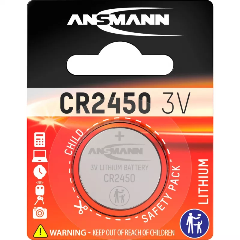Ansmann CR2450 3V ličio sagos baterija (5020112)
