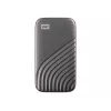 WD My Passport SSD WDBAGF0040BGY - SSD - šifruotas - 4 TB - išorinis (nešiojamas) - USB 3.2 Gen 2 (USB-C jungtis) - 256 bitų AES - pilka