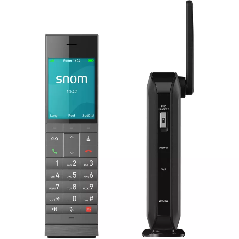 Belaidis telefonas “Snom HM201 C3416HC” su spalvotu ekranu