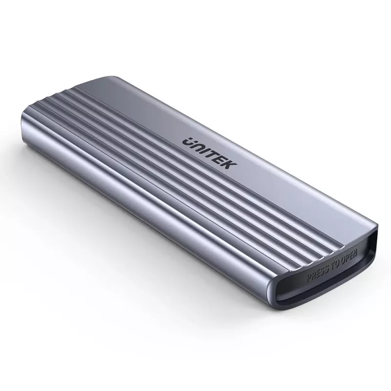 M.2 diskų dėklas - Unitek S1241B01 1x M.2 NVMe USB-C 10Gbps