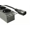 Maitinimo skirstytuvas Gembird EG-PDU-014-FC14, 8 AC lizdai, C14 įvadas, 3 m kabelis, 1U aliuminio korpusas, 10 A, 3680 W