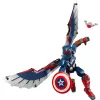 LEGO MARVEL 76296 Nauja Kapitono Amerikos konstrukcinė figūrėlė