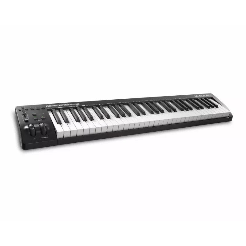 M-AUDIO Keystation 61 MK3 MIDI klaviatūra 61 klavišai USB juoda, balta