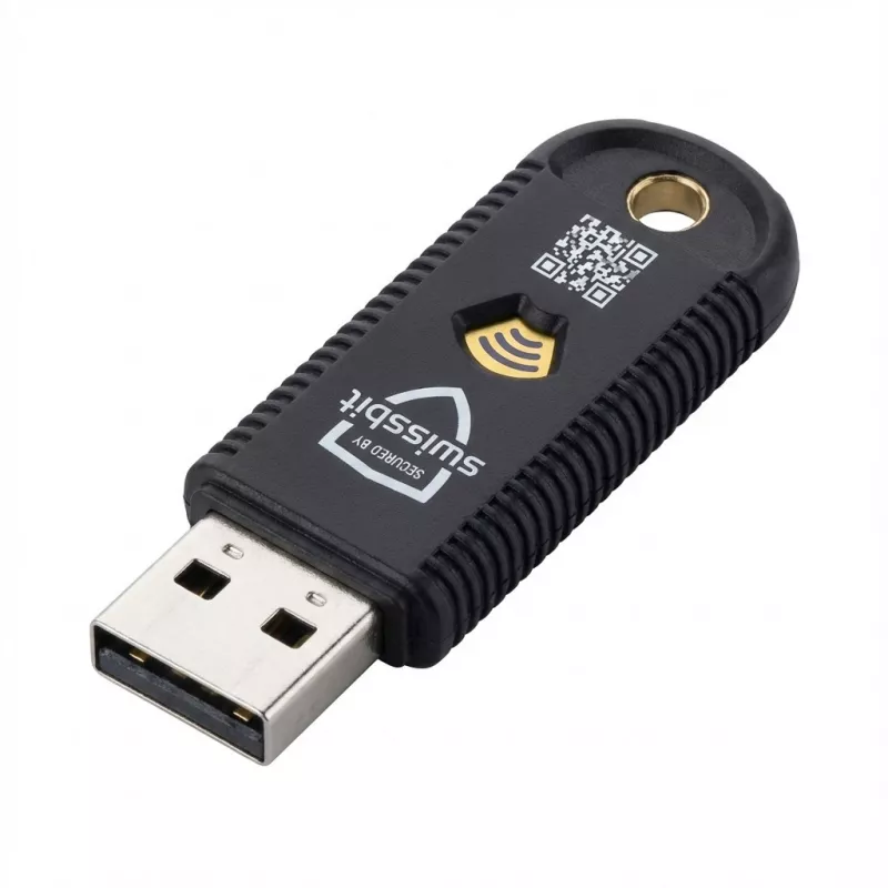 Aparatinis saugos raktas SWISSBIT iShield Key Pro SNU20000D1PBAN0 USB-A su NFC