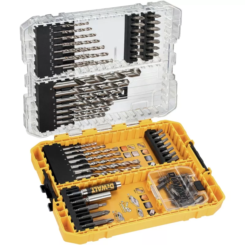 DeWALT DT70761-QZ grąžtų antgalis Grąžtų antgalių rinkinys 72 vnt.
