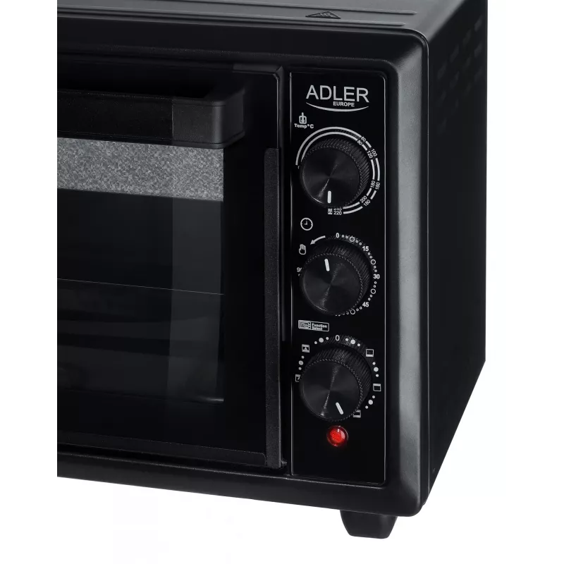 Elektrinė orkaitė Adler AD 6023 26L 1500W juoda