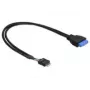 Delock 83095 USB laidas juodas