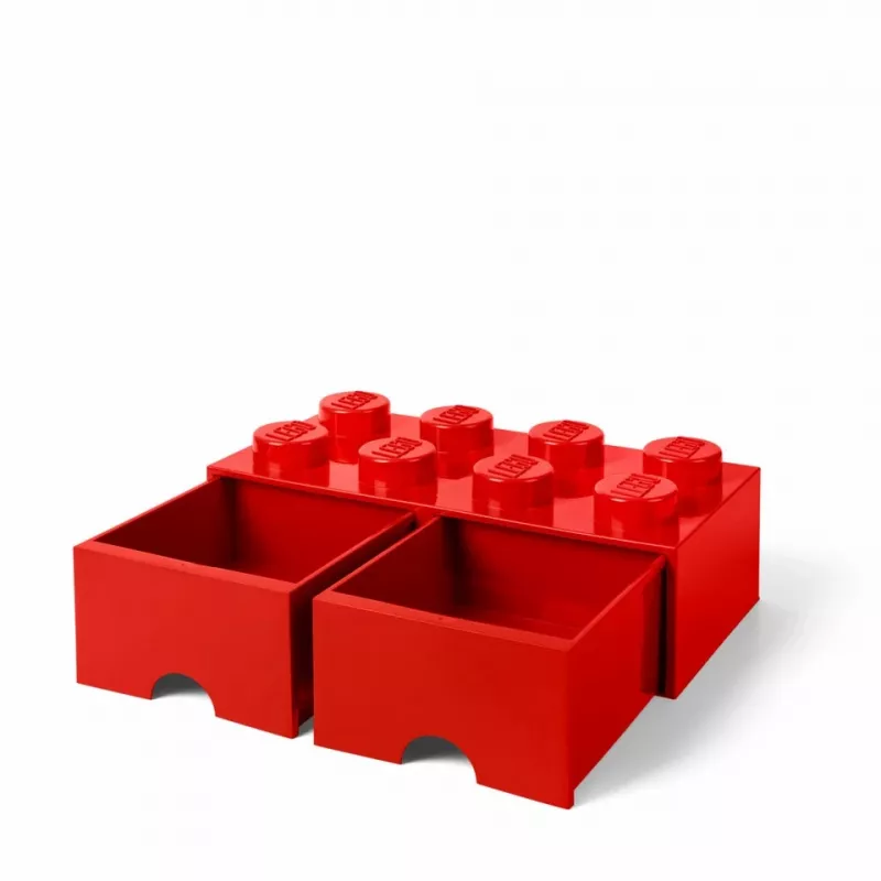 Room Copenhagen LEGO Brick Drawer 8 Raudonas (40061730)