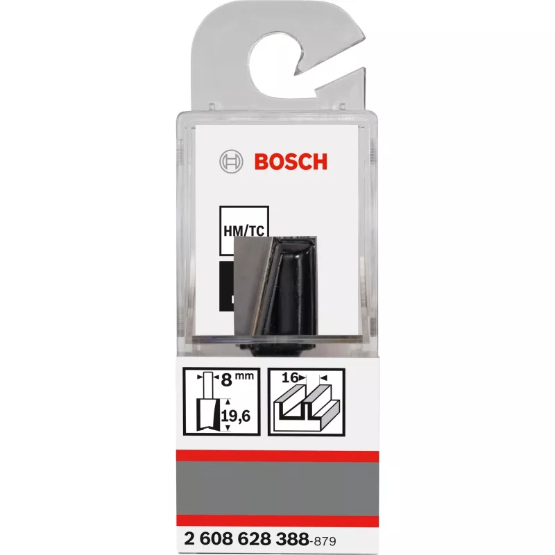 Bosch 2 608 628 388 frezavimo antgalis Tiesus antgalis 1 vnt.