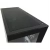 LC-Power Enclosure MidiTower 715B juodas USB3.2/Audio be maitinimo šaltinio SEAMLESS_X (LC-715B-ON)