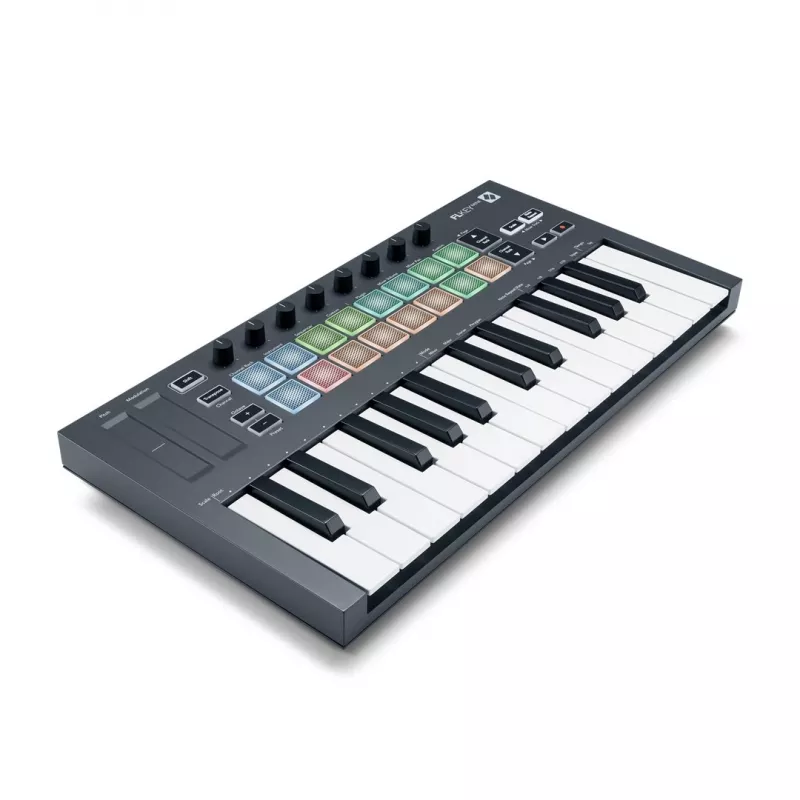 Novation FLKEY Mini – MIDI klaviatūra, skirta FL Studio programinei įrangai, 25 klavišai.