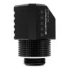 Barrow adapteris, pasukamas 45° kampu, G1/4 vidinis sriegis į G1/4 vidinį sriegį, modelis FBFTWT45-V2 B, juodas