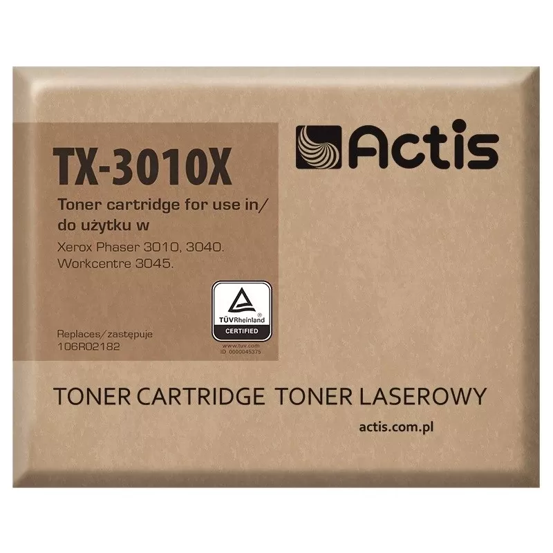 Actis TX-3010X toneris (Xerox 106R02182 pakaitalas; standartinis; 2300 puslapių; juodas)