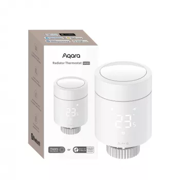 Termostatinis radiatoriaus vožtuvas Aqara W600 (modelis WT-A03D) — išmanus radiatoriaus termostatinis vožtuvas