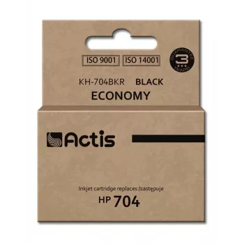 Actis KH-704BKR rašalas (pakaitalas HP 704 CN692AE; standartinis; 15 ml; juodas)
