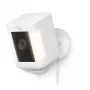 Ring Spotlight Cam Plus Plug-In tinklo stebėjimo kamera, skirta naudoti lauke