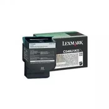 Lexmark Toneris C546U1KG - Juodas - Talpa: 8 000 puslapių (C546U1KG)