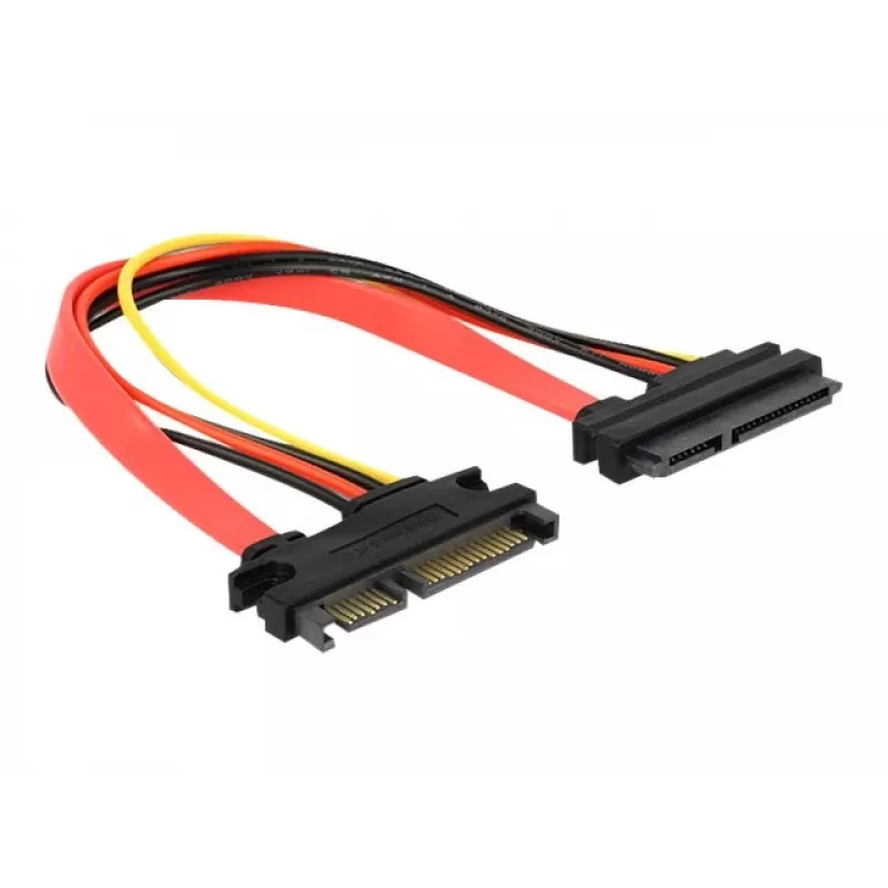 SATA kabelis DeLOCK 84362 0.2 m raudonas