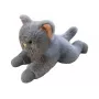 Pliušinis katės žaislas Madej 010788 gulintis, 45 cm, pilkas