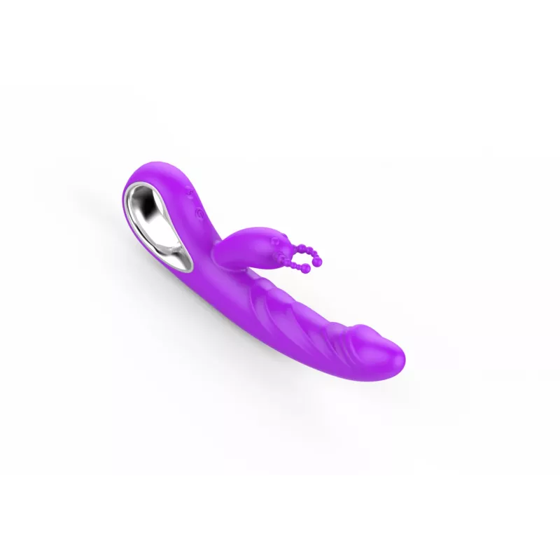 Vibratorius Erolab Silikonas Violetinis