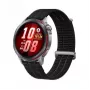 Išmanusis laikrodis HUAWEI GT Runner 2 — 1,32 colio (3,35 cm) AMOLED 466×466, titano korpusas, GPS, fluoroelastomerinis juodas dirželis