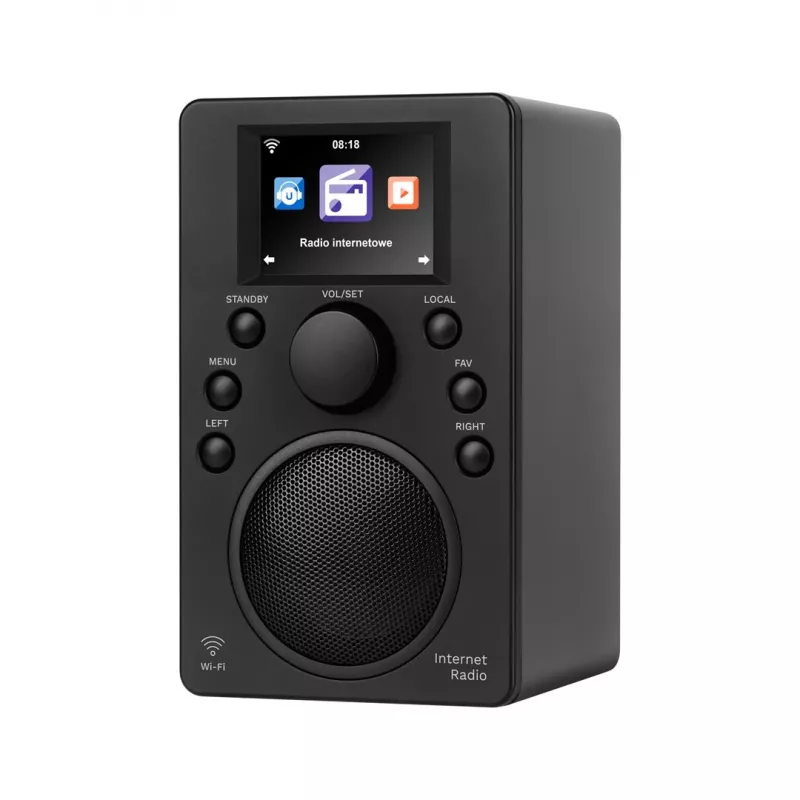 Internetinis radijas Kruger & Matz KM0818.1 su Wi‑Fi, Bluetooth, USB ir žadintuvu