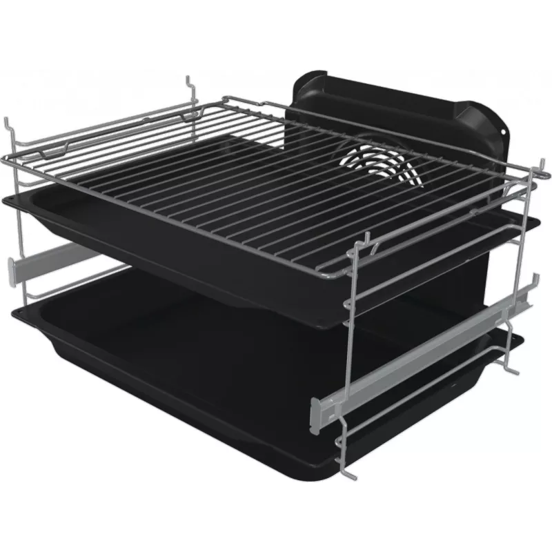 Gorenje GKS6C71XF laisvai pastatoma viryklė su orkaite, sidabrinė