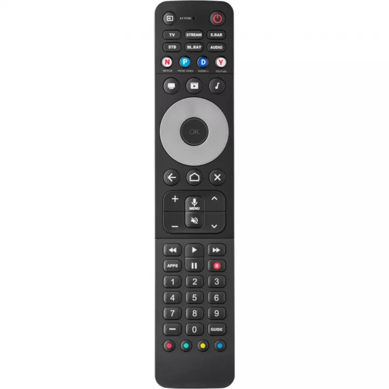 One for All Smart Control Pro juodas – Nuotolinio valdymo pultas (URC7966)
